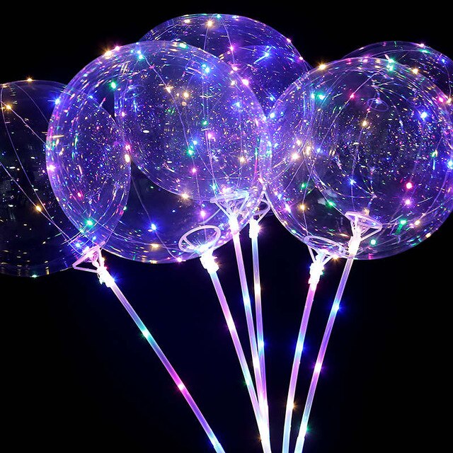 10/20pcs 20Inch globos Led Balloon helium to inflate balloons wedding birthday party decorations helium balloon ballon mariage
