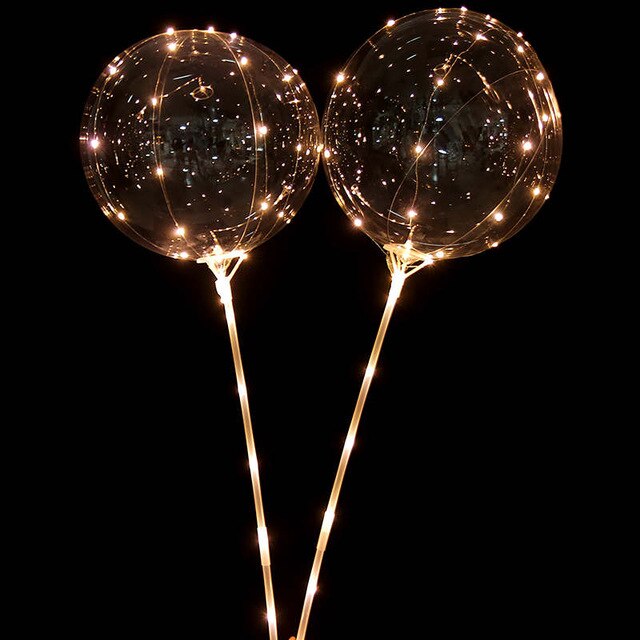 10/20pcs 20Inch globos Led Balloon helium to inflate balloons wedding birthday party decorations helium balloon ballon mariage