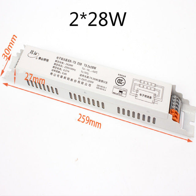 230v electronic ballast t5 balast with protect ballast electronique 14w 28w 2*14w 2*28w 128/228-ECO free shipping