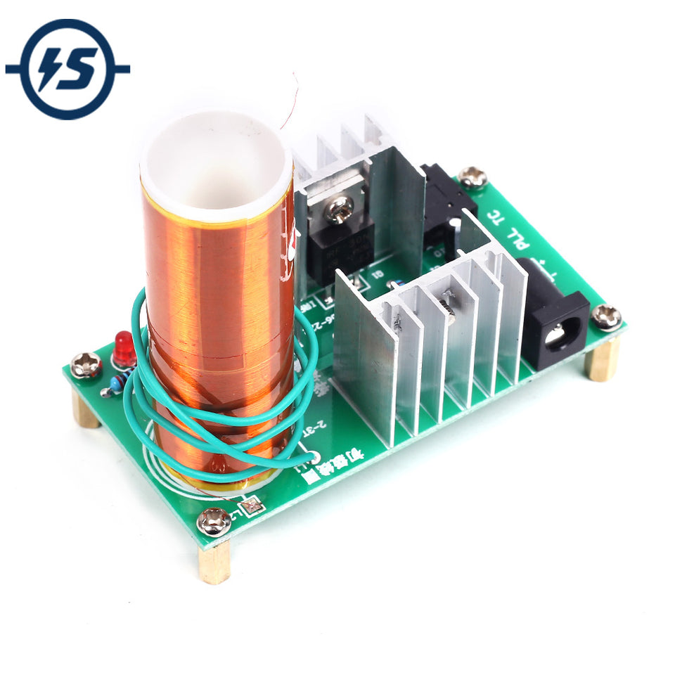 DIY Electronic Kit Parts Production Tesla Coil Kit MINI Music Loudspeaker Kit Electronique Music Production 3.5 Socket 15W