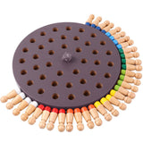 Kids Party Game Wooden Memory Match Stick Board Chess Game Early Educational Learning 3D Puzzle Toy for Children jeux enfant