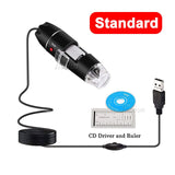40X-1000X Magnifier 8 LED Microscope Digital Mini Camera Handheld USB Video Endoscope Micro Cam School Numerique Electronique