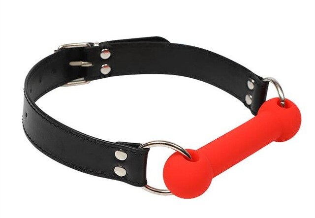 Couples Flirt Bdsm Open Mouth Gag Silicone Mordaza Slave Bondage Restraints Erotic Sex Toys for Woman Adult Games Jeux Adulte