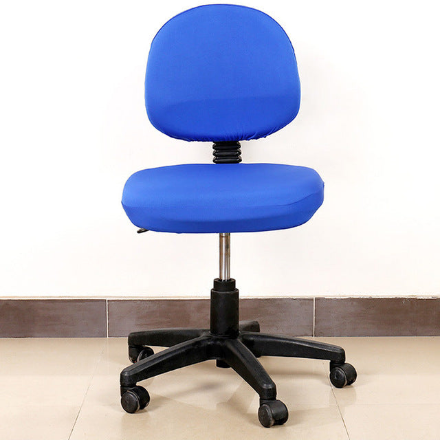 Elastic Fabric Spandex Chair Covers For Housse De Chaise Mariage Office Chair Computer Chair  14 Colors Universal Size