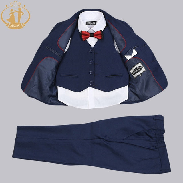 Nimble Suit for Boy Single Breasted Boys Suits for Weddings Costume Enfant Garcon Mariage Boys Blazer Jogging Garcon Kids Suits