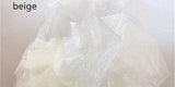 48CMx5M Tulle Roll Crystal Fabric Organza Tulle Roll Spool Wedding Decoration Birthday Party Kids Baby Shower Decoration Mariage