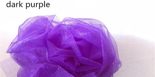 48CMx5M Tulle Roll Crystal Fabric Organza Tulle Roll Spool Wedding Decoration Birthday Party Kids Baby Shower Decoration Mariage