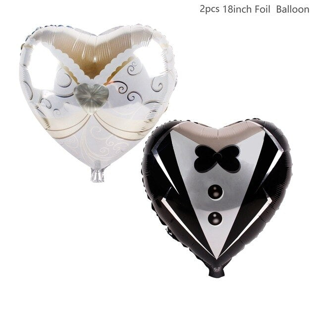 Frigg Wedding Decorations Bride to be Balloons Wedding Accessories Team Bride Wedding Decroations Groom Bride Decoration Mariage