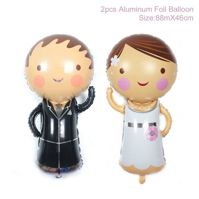 Frigg Wedding Decorations Bride to be Balloons Wedding Accessories Team Bride Wedding Decroations Groom Bride Decoration Mariage