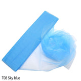 10m Crystal Tulle White Spool Sheer Organza Tulle Fabric for Wedding tulle Mariage Arch Decoration Party DIY Tulle Table Skirt