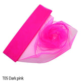 10m Crystal Tulle White Spool Sheer Organza Tulle Fabric for Wedding tulle Mariage Arch Decoration Party DIY Tulle Table Skirt