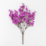 Silk Gypsophila Artificial Flowers for Decoration Home Plastic Stem Bride Wedding Bouquet Mariage Cherry Blossom Fake Flower DIY