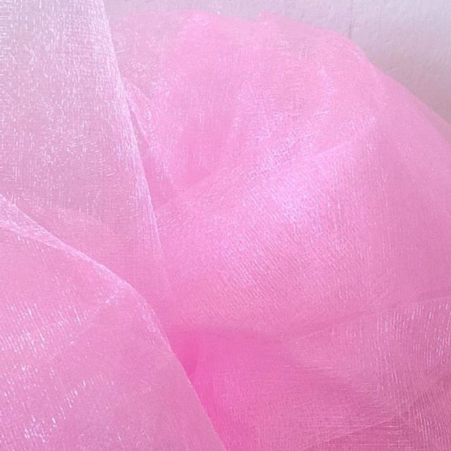 48cmx5m Mariage Crystal Yarn Tulle Roll Sheer Wedding Backdrop Decoration Organza Fabric Chair Sash Table Skirt DIY Supplies