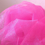 48cmx5m Mariage Crystal Yarn Tulle Roll Sheer Wedding Backdrop Decoration Organza Fabric Chair Sash Table Skirt DIY Supplies