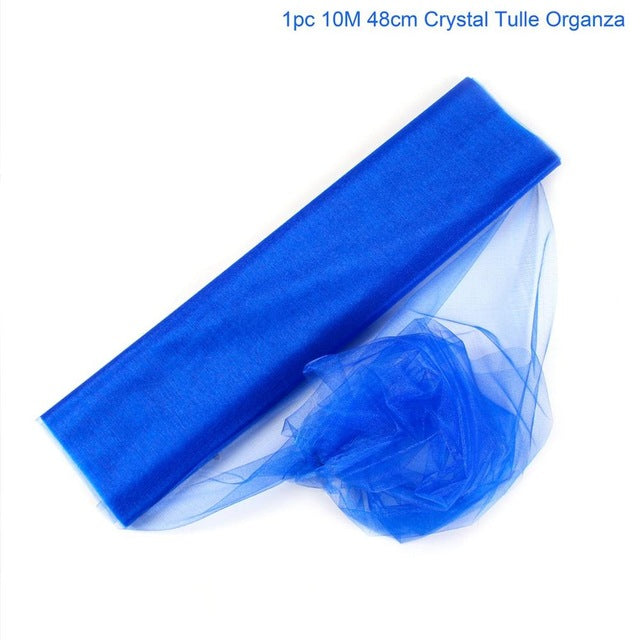 QIFU Yarn Crystal Tulle Organza Wedding Arch Decor Garden Pergolas Garden Arch Decor Wedding Background Wall Decor Mariage