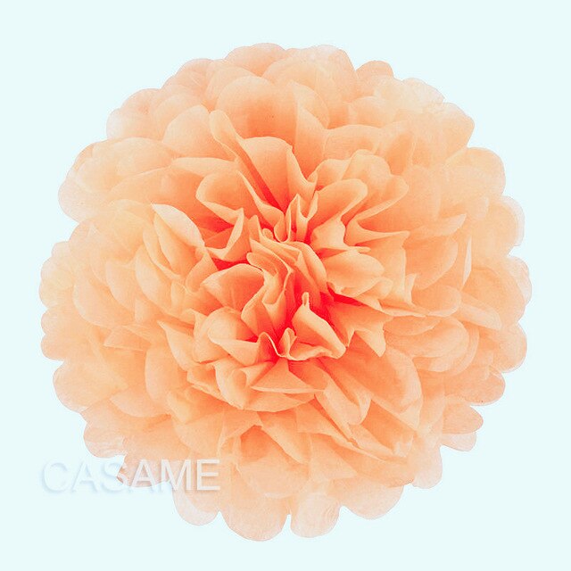 10 pcs 4 inches 10 cm Tissue Paper Pom Poms Flowers Balls baby Shower Party Decoration pompoms pompom ball festival Mariage