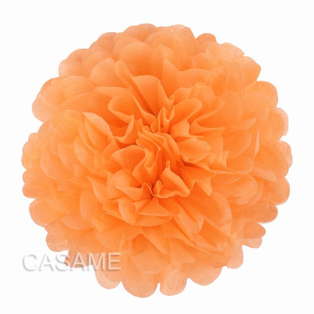 10 pcs 4 inches 10 cm Tissue Paper Pom Poms Flowers Balls baby Shower Party Decoration pompoms pompom ball festival Mariage
