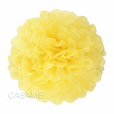 10 pcs 4 inches 10 cm Tissue Paper Pom Poms Flowers Balls baby Shower Party Decoration pompoms pompom ball festival Mariage