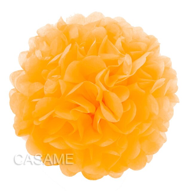 10 pcs 4 inches 10 cm Tissue Paper Pom Poms Flowers Balls baby Shower Party Decoration pompoms pompom ball festival Mariage