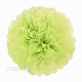 10 pcs 4 inches 10 cm Tissue Paper Pom Poms Flowers Balls baby Shower Party Decoration pompoms pompom ball festival Mariage