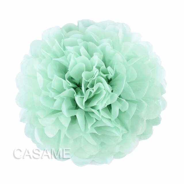 10 pcs 4 inches 10 cm Tissue Paper Pom Poms Flowers Balls baby Shower Party Decoration pompoms pompom ball festival Mariage
