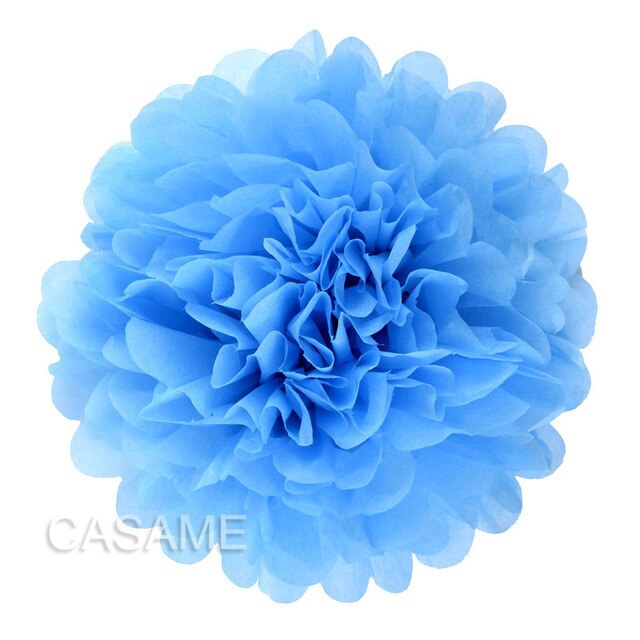 10 pcs 4 inches 10 cm Tissue Paper Pom Poms Flowers Balls baby Shower Party Decoration pompoms pompom ball festival Mariage