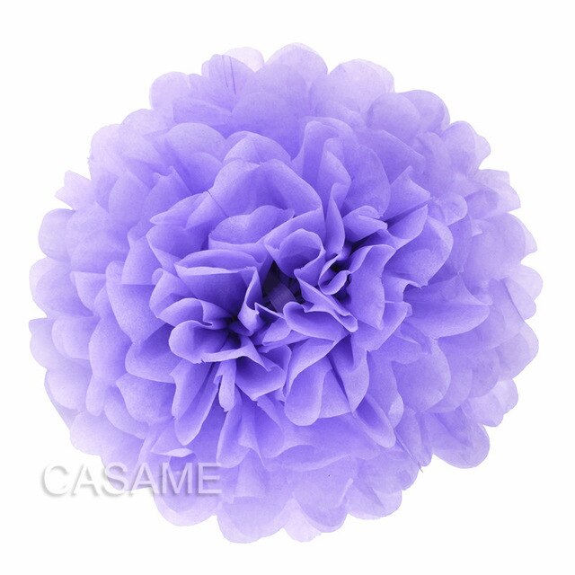 10 pcs 4 inches 10 cm Tissue Paper Pom Poms Flowers Balls baby Shower Party Decoration pompoms pompom ball festival Mariage