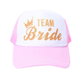 Bachelorette Party Baseball Cap Men and Women SQUAD BRIDE Trucker Hats Basebal Caps for Wedding Bride Party Decoration Mariage