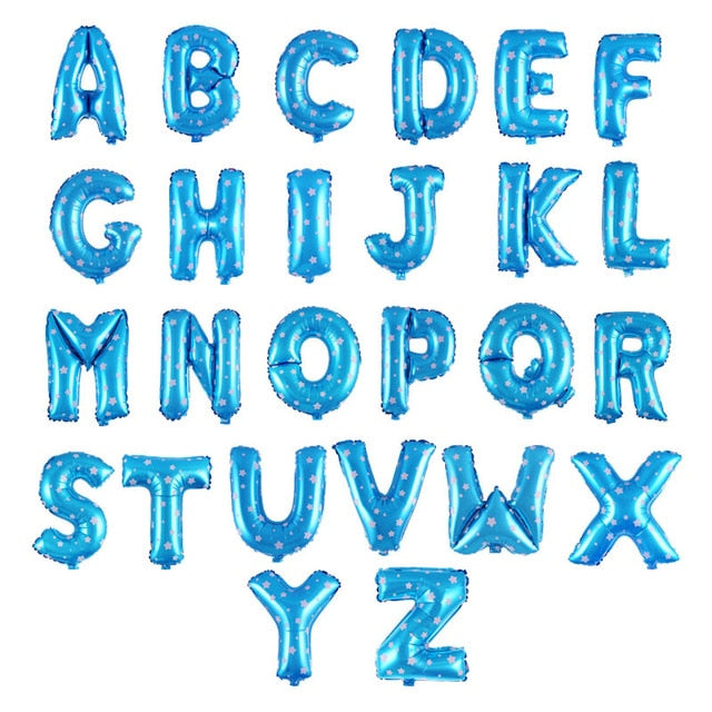 Rose Gold Mariage Letter Balloon Anniversary Birthday Party Decorations Kids Wedding Decoration Air Balloons Globos Party ballon