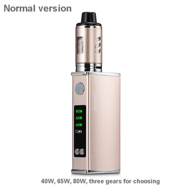 Original Mini 80w kit electronic cigarette pen kit e liquid kits LED screen 2200mah battery cigarette electronique vaporizer