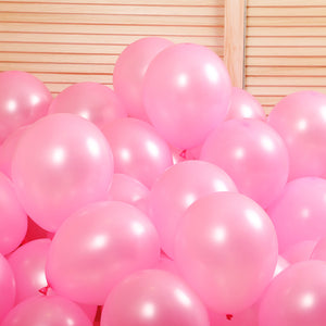 30pcs/lot 10" 1.5g Pearl Pink White Latex Balloons Celebration Wedding Decorations Happy Birthday Party Balloon Mariage Supplies